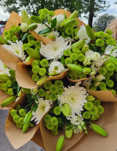 Bukett från Wendins Blommor